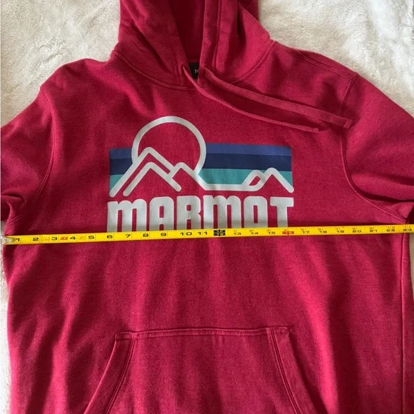 Marmot Hoodie with Logo - Picture 3 of 7
